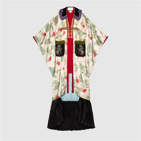 gucci tiger kimono|gucci kimono dress.